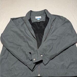 Columbia Men's Charcoal Lightweight Zip Jacket